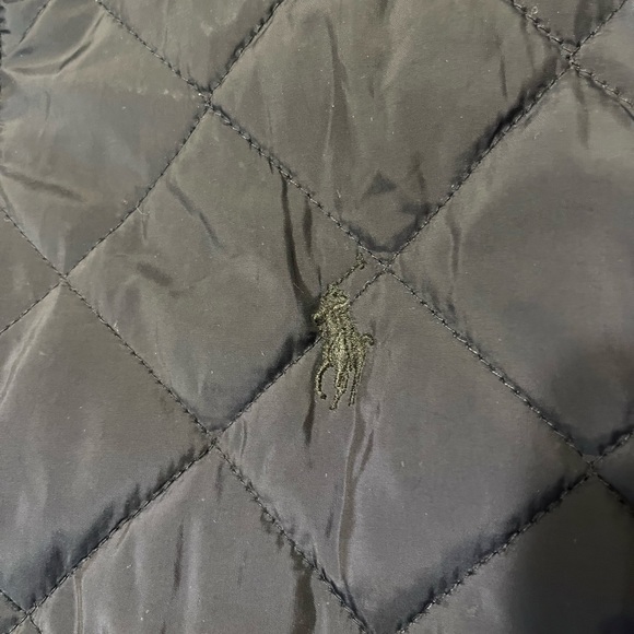 **RALPH LAUREN** Lightweight Navy Puffer Sz: L - Picture 2 of 8